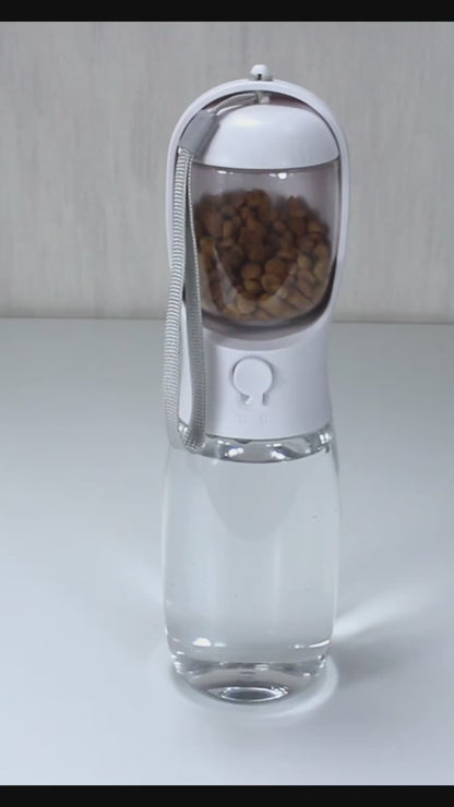 Botella Dispensadora de Agua Portátil para Perros